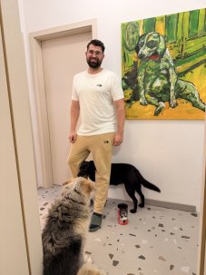 Béžové Sutepláky s černým logem